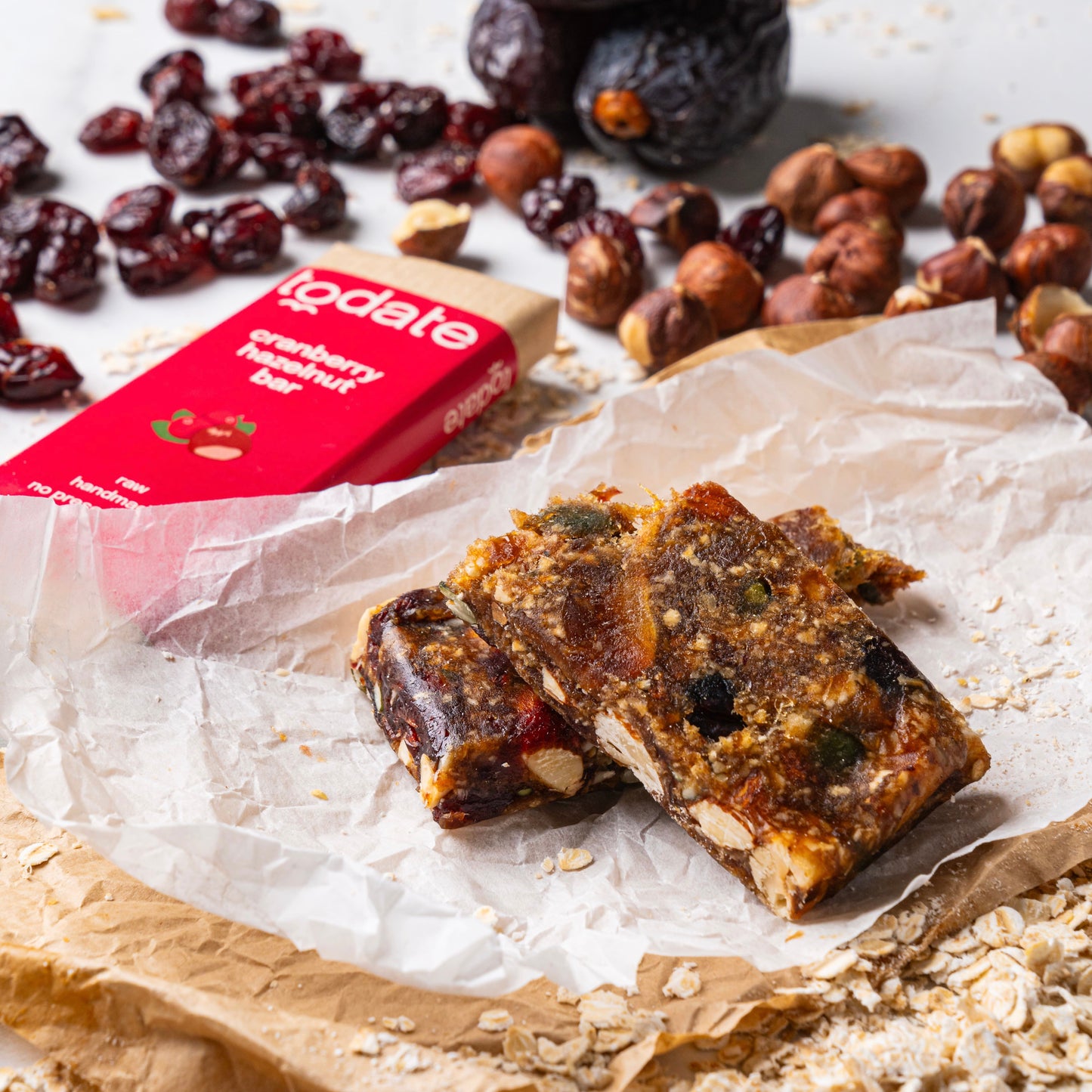 Cranberry Hazelnut bar
